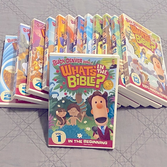 Buck Denver asks What’s in the Bible, full series - 13 DVDs plus Christmas - Picture 1 of 3